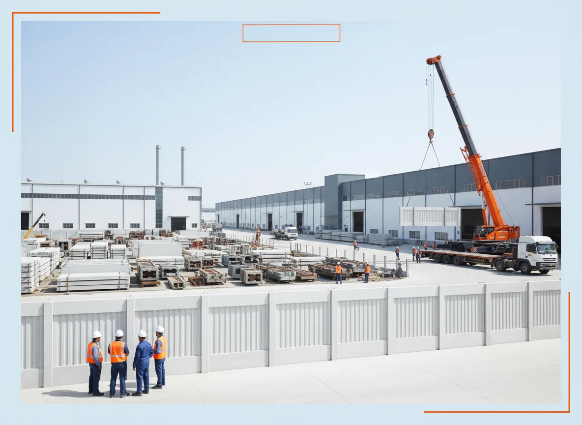 RCC Precast Wall Manufacturer in Chikhli